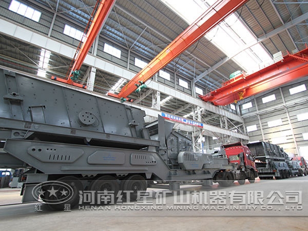 紅星機器移動式破碎站，城市建筑垃圾的終結(jié)者