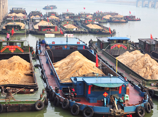 機(jī)制砂石發(fā)展新思路，打造臨港生產(chǎn)基地