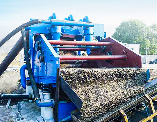 紅星細(xì)沙回收機(jī)與脫水篩助力礦山固廢資源化，實(shí)現(xiàn)環(huán)保與效益雙贏