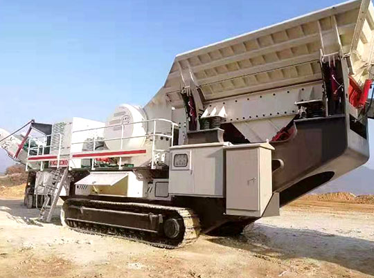 移動破碎站進(jìn)駐日照城中村 助力建筑垃圾處理