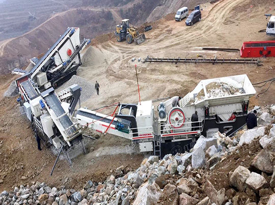 紅星機(jī)器移動(dòng)式破碎站，致力于全球砂石骨料投資者