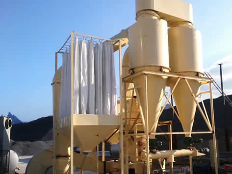方解石、石灰石磨粉生產(chǎn)線